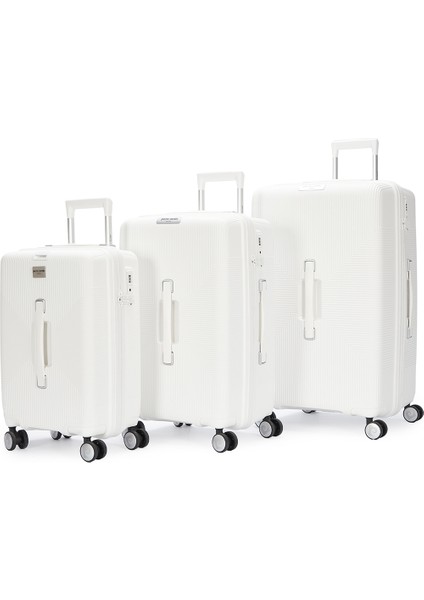 04PC7080 Polipropilen 3 Lü Valiz Seti