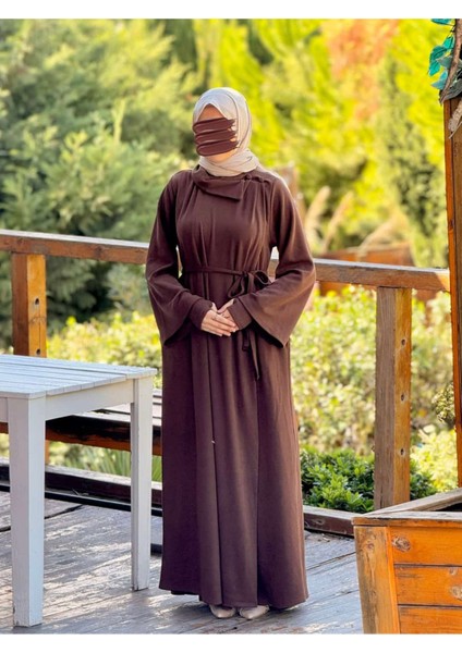 Ankanoor Anvelop Kolluklu Örme Ferace&elbise ANKA255103