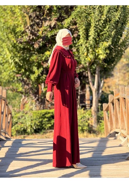 Ankanoor Seyyar Bebe Yakalı Örme Elbise ANKA255106 fiyatları