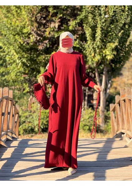 Ankanoor Seyyar Bebe Yakalı Örme Elbise ANKA255106 modelleri