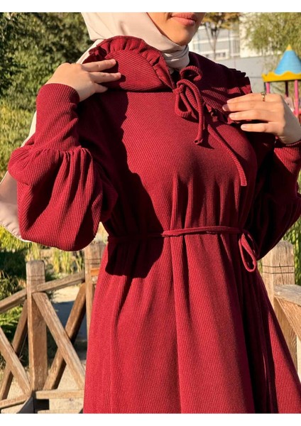 Ankanoor Seyyar Bebe Yakalı Örme Elbise ANKA255106 indirimleri