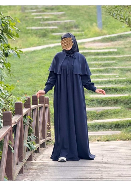 Ankanoor Pelerinli Örme Elbise ANKA255108 indirimleri