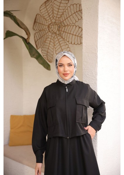 Ankanoor Keten Ceket Elbise Takım ANKA255091 fırsatları