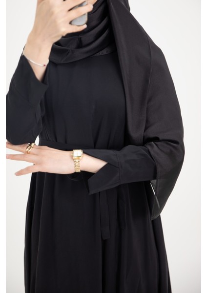 Ankanoor Modal Cupra Yırtmaç Kol Drapeli Elbise ANKA253003 fırsatları