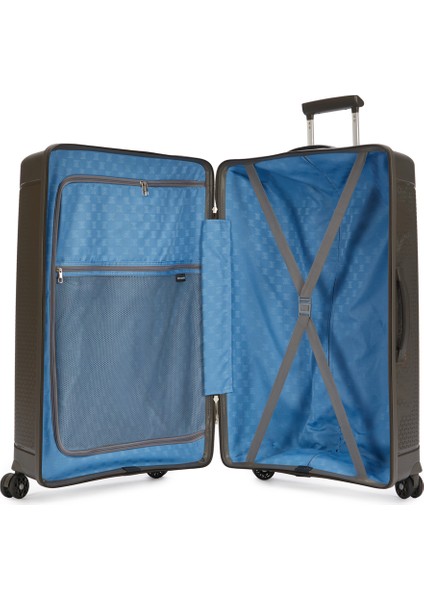 04PC7060 Polipropilen 3 Lü Valiz Seti Antrasit indirimleri