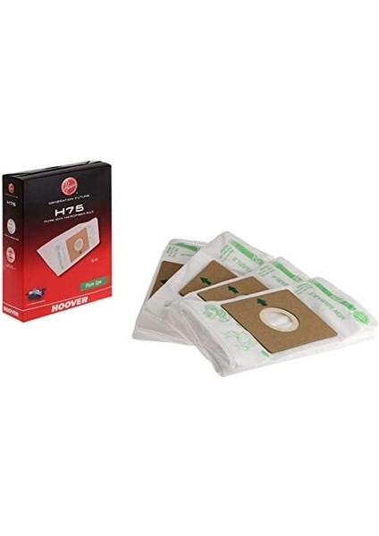 H75 Elektrikli Süpürge Torbaları, Mikrofiber, Epa, Thunder Space, A Cube Silence ve Optimum Power Elektrikli Süpürgelerle Uyumlu, 4 Adet fiyatları