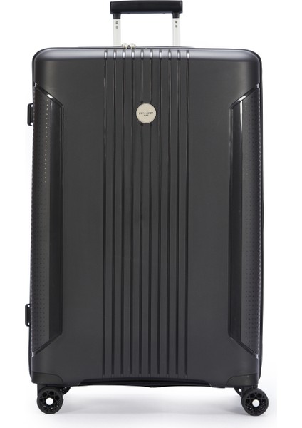 04PC7060 Polipropilen 3 Lü Valiz Seti Siyah modelleri