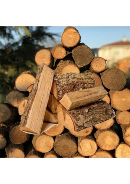 Odun Şömine Odunu 25 Kğ Jel Hediyeli