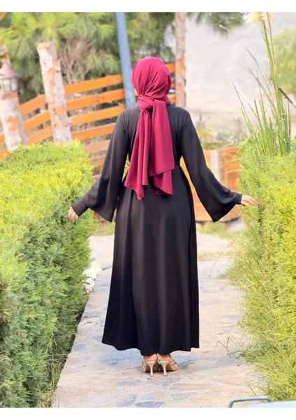 Ankanoor Anvelop Kolluklu Örme Ferace&elbise ANKA255103 modelleri