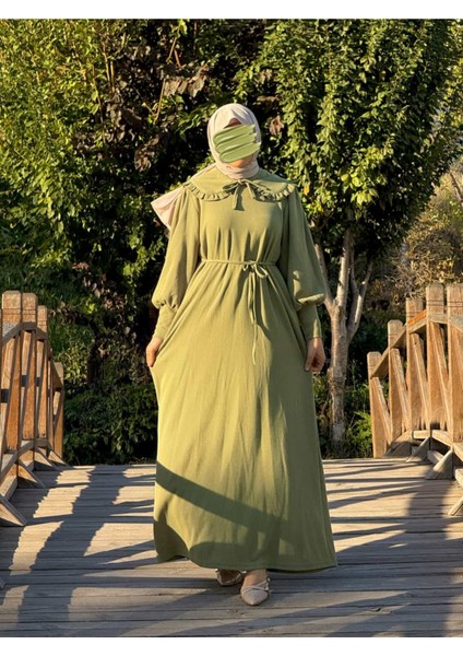 Ankanoor Seyyar Bebe Yakalı Örme Elbise ANKA255106 fiyatları