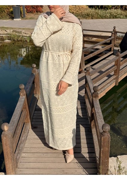 Ankanoor Uzun Kol Içlikli Otantik Otantik Triko Elbise ANKA252004 fiyatları