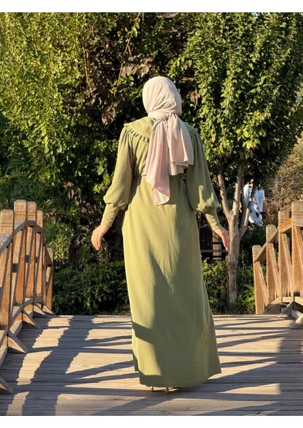 Ankanoor Seyyar Bebe Yakalı Örme Elbise ANKA255106 fırsatları