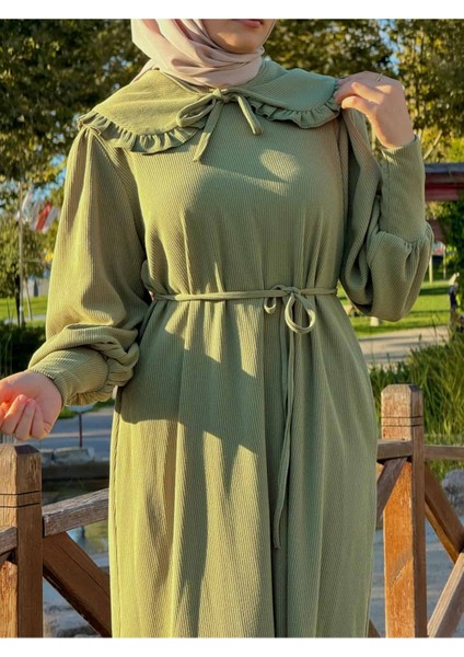 Ankanoor Seyyar Bebe Yakalı Örme Elbise ANKA255106 indirimleri