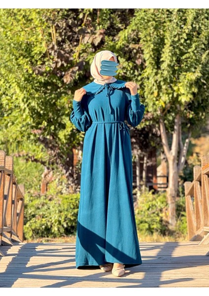 Ankanoor Seyyar Bebe Yakalı Örme Elbise ANKA255106 modelleri