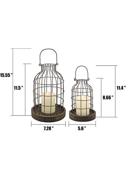 Rustikales Metalldraht-Gewächshaus, Set Mit Rustikalen Holzsockeln, Industrie- Und Landhausdekoration, Akzente, Blumen, Sukkulenten, Luftpflanzen, Lichterketten, Dekorative Füllung Und Mehr modelleri