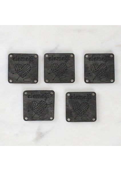 Loren Crafts Elemeği Deri Arma 5 Adet - 1568