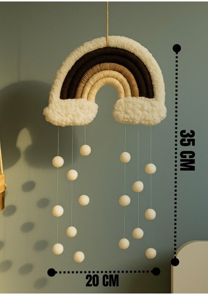 Makrome Gökkuşağı, Duvar, Kapı Süsü,bebek Odası Süsü, Gökkuşağı Kapı Süsü,oda Süsü,hediyelik fiyatları