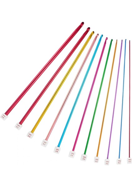 Örgü Tığ Metalize 35 cm 5 Numara