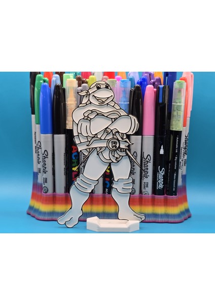 Boyanabilir Ninja Turtles Figür – Eğitici 3D Sanat & Hobi Oyuncağı fiyatları