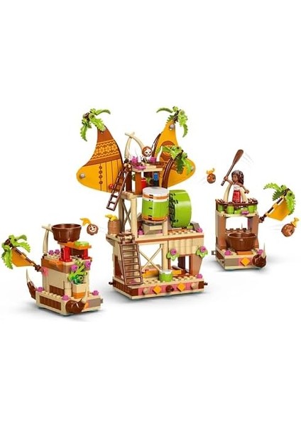 ǀ Moana 2 Kakamora Gemisi 43258-7 Yaş ve Üzeri Hayranı Çocuklar Için Hazine Sandığı ve Gemi Içeren Yaratıcı Oyuncak Yapım Seti, Doğum Günü Hediyesi (572 Parça) fiyatları