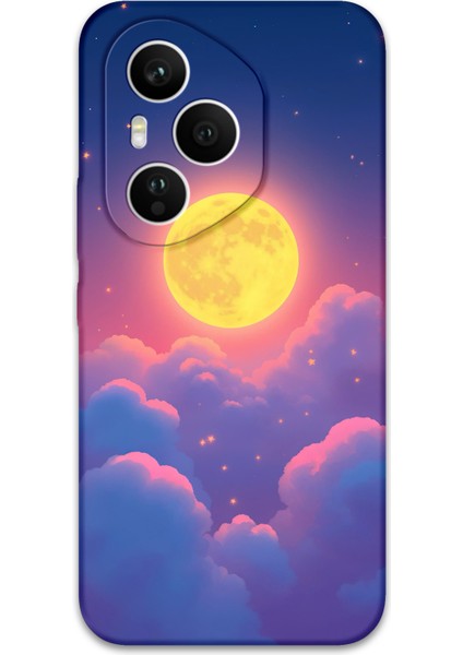 Honor 400 Pro Uyumlu Uzay Desenli Telefon Kılıfı + Ekran Koruyucu - 5869