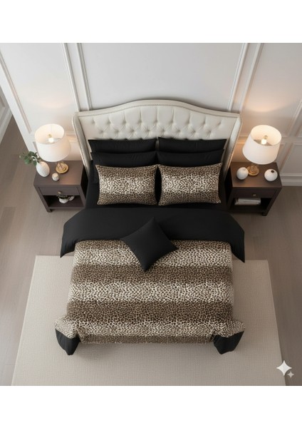 Çift Kişilik Nevresim Seti- Leopar (Çarşaf Yoktur) indirimleri