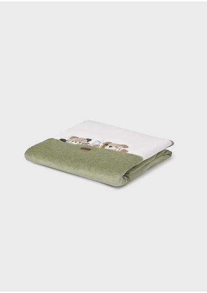 90X80 cm Kışlık Bebek Kadife Battaniye – Yumuşak & Sıcacık Yeşil fiyatları