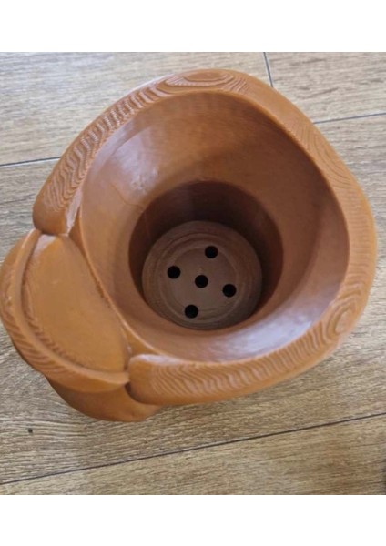 - 3D Baskı Bot Saksı – Dekoratif Çiçeklik – Saksı (Kahverengi) fiyatları