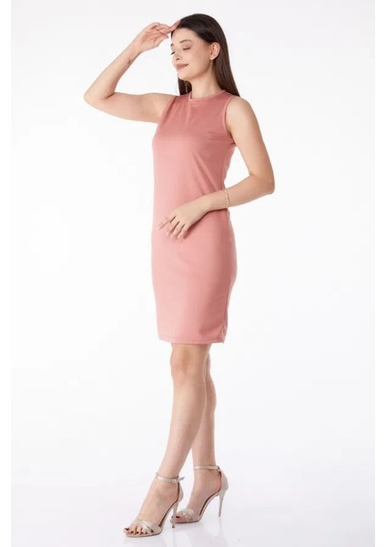 Bisiklet Yaka Kadın Mini Elbise indirimleri