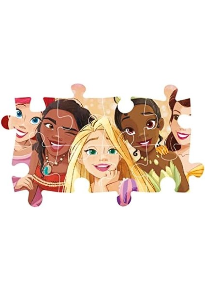 24241 Supercolor Prenses Yapboz, 24 Maksi Parça, 3 Yaşından Itibaren Renkli Çocuk Yapbozu, Özel Parlaklık ve Renk Yoğunluğu, Çocuklar Için Beceri Oyunu, Çok Renkli modelleri