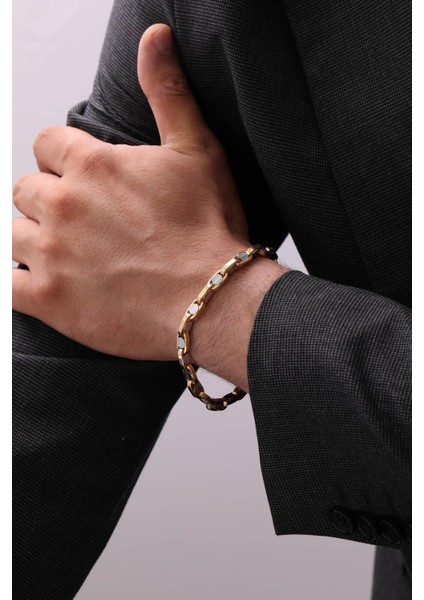 14 Ayar Altın Erkek Bileklik fırsatları