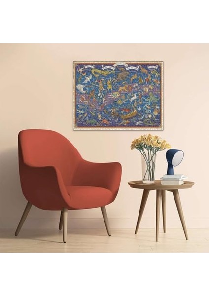 Takımyıldızları Puzzle - 2000 Parça Yıldız Zodyak Haritası Bulmaca | Benzersiz Softclick Teknolojisi | Parlak, Parlamayan Parçalar | Bulmaca Severler Için Düşünceli Hediye fiyatları