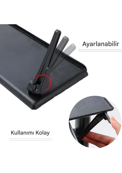 Ayarlanabilir Monitör Üstü Raf – Tv ve Pc Ekran Üstü Organizer, Kaymaz Yüzeyli, Kurulumlu, Plastik Depolama Düzenleyici fiyatları