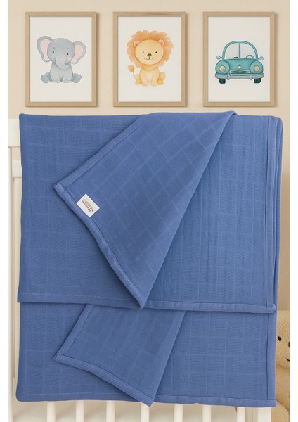 3 Katlı Müslin Bebek & Çocuk Müslin Örtü Pamuk 90 x 120 cm Yeni Sezon fiyatları