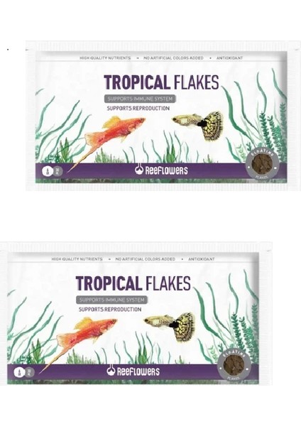 Tropical Flakes Balık Yemi 6 G x 2 Adet
