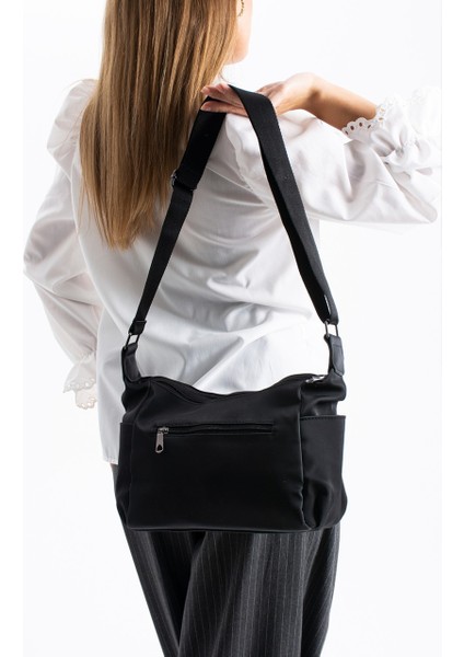 Kadın Ayarlanabilir Çapraz Askılı Çok Gözlü Suni Deri Omuz Çantası 1434 modelleri