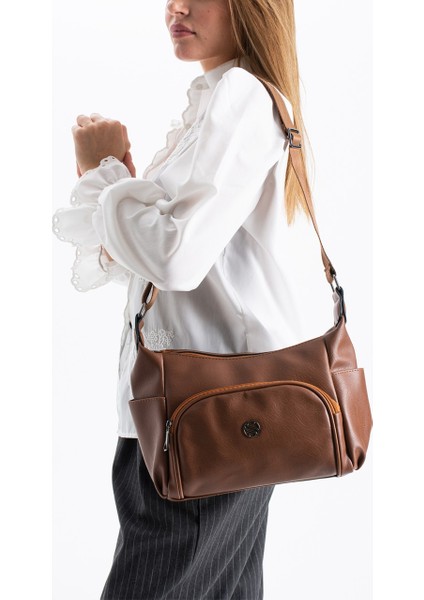 Kadın Ayarlanabilir Çapraz Askılı Çok Gözlü Suni Deri Omuz Çantası 1434 fırsatları