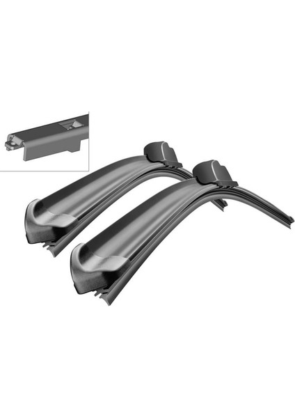 Techmrt Silecek Supurgesi 600 / 575MM Bmw E60 E61 5 Seri 03