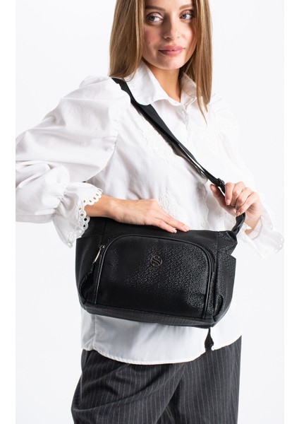 Kadın Ayarlanabilir Çapraz Askılı Çok Gözlü Suni Deri Omuz Çantası 1434 modelleri