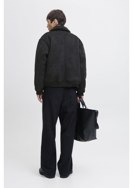 Erkek Jprccluke Bomber Ceket – Siyah, Yüksek Kalite, Fermuarlı, Uzun Kollu, Günlük Kullanıma Uygun modelleri