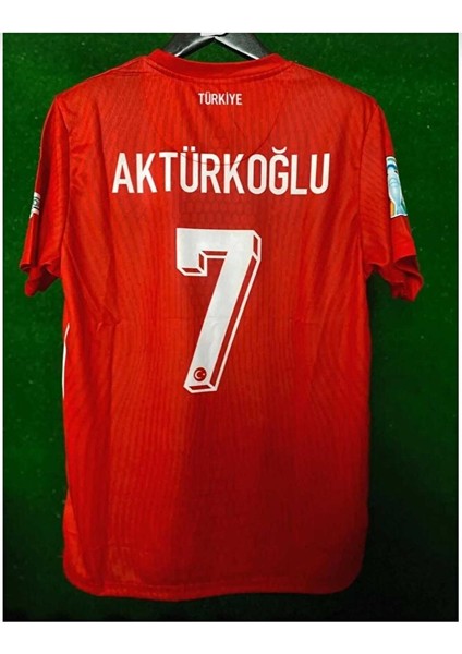 Türkiye Euro 2024 Kerem Aktürkoğlu Yetişkin Forması (Kırmızı) fiyatları