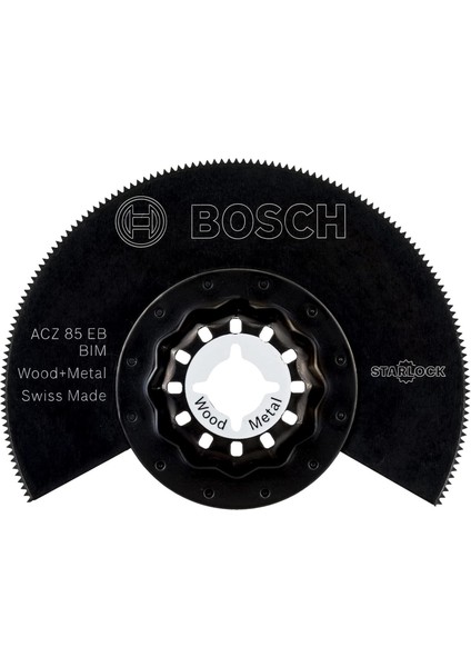 Professional 10X Segmentsägeblatt Acz 85 Eb (Für Holz Und Metall, 85 Mm, Zubehör Multifunktionswerkzeug)