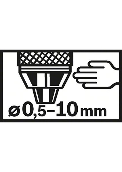 Professional Schnellspannbohrfutter (2 Hülsen, Spannbereich 0,5-10 Mm, Aufnahme 3/8" - 24, Zubehör Bohrmaschine) fiyatları