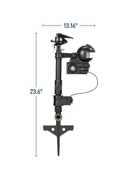 62100 Yard Enforcer Etkinleşen Fıskiye, Gündüz ve Gece Algılama Modlu, Siyah modelleri
