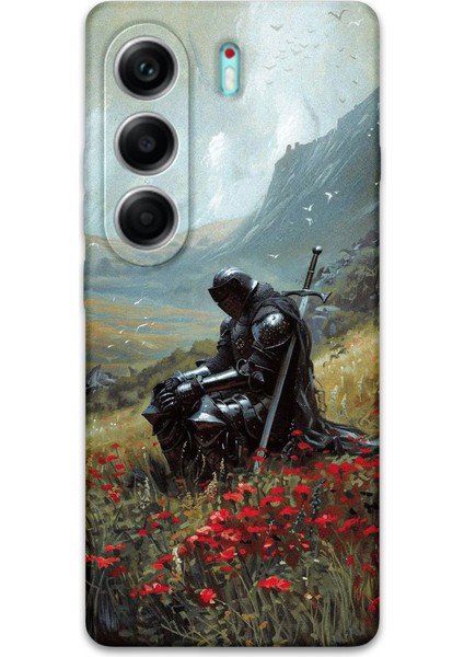 Tecno Camon 40 Pro 5g Uyumlu Retro Desenli Telefon Kılıfı + Ekran Koruyucu - 5840