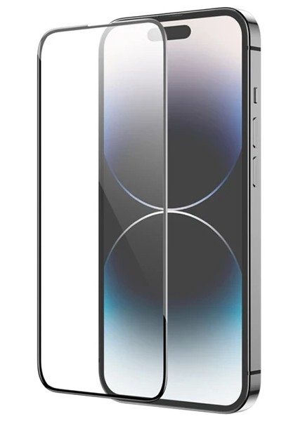 Hoco Guardian Shield Series iPhone 15 Plus 5d Tempered Kırılmaz Cam Ekran Koruyucu - T405G577-Z36