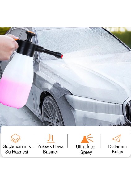 Ally Yüksek Basınçlı Araç Oto Yıkama Temizleme Spreyi KÖPÜRTÜCÜ-(5775) - T375G536-Z97375 modelleri