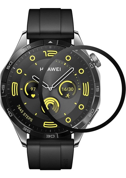 Ally Huawei Watch Gt4 46MM Pmma Tempered Cam Ekran KORUYUCU-(5775) - T986G766-Z63986