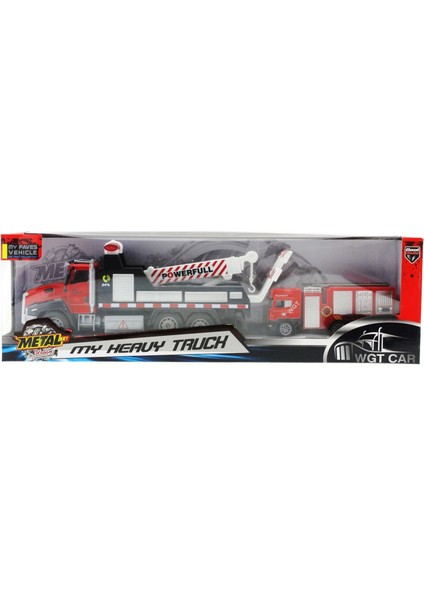 Die Cast Çek Bırak Vinçli Kurtarıcı ve Söndürücü Itfaiye Aracı fiyatları