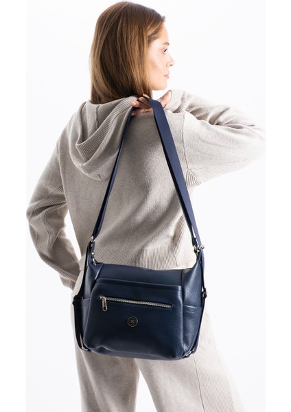 Kadın 4 Bölmeli Suni Yumuşak Deri Omuz ve Sırt Çantası 1436 fırsatları